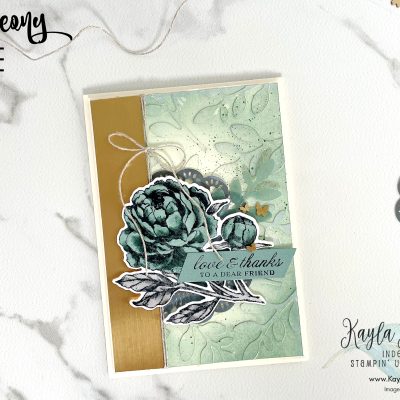 Stampin’ Up! – Prized Peony – Colour Inspiration #118
